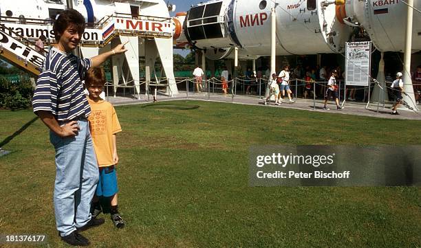 Wolfgang Edenharder, Sohn Christian, "Europa Park", Rust bei Freiburg, Baden-Württemberg, Deutschland, Europa, Freizeitpark, Vergnügungspark,...