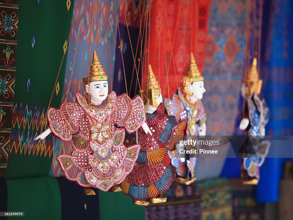 Traditional Laos Puppets