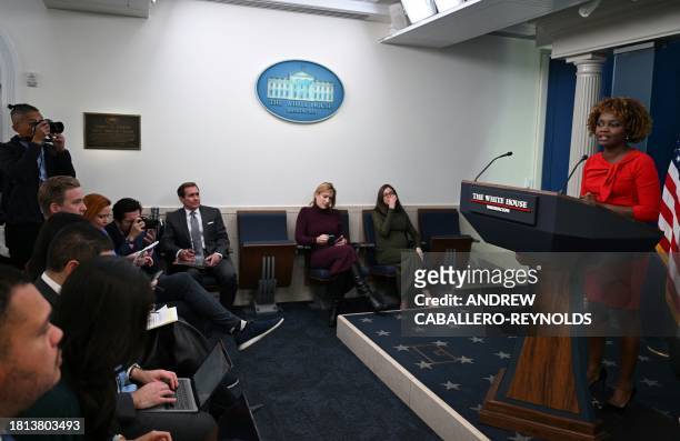 DC: White House Press Secretary Karine Jean-Pierre Holds Daily Press Briefing