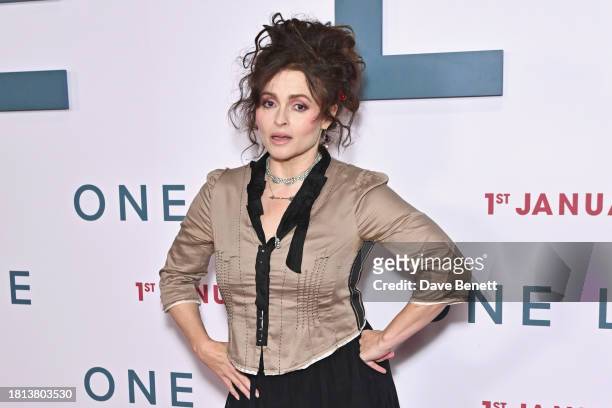 Helena Bonham Carter attends a special screening of "One Life" at the Picturehouse Central on November 30, 2023 in London, England.