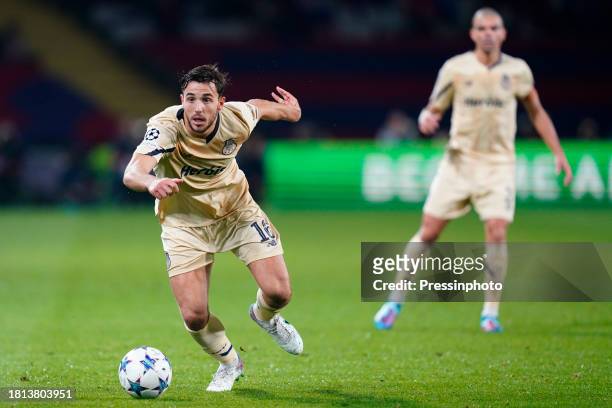Nico Gonzalez of FC Porto during the UEFA Champions League match, Group H, between FC Barcelona and FC Porto played at Lluis Companys Stadium on...