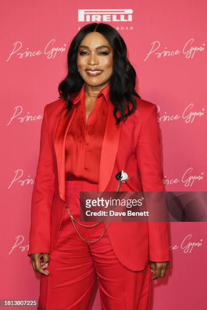 Angela Bassett attends the Launch Gala for the 2024 Pirelli Calendar by Prince Gyasi at Magazine London on November 30, 2023 in London, England.