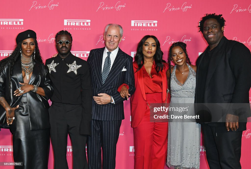 The Launch Gala For The 2024 Pirelli Calendar By Prince Gyasi At Magazine London