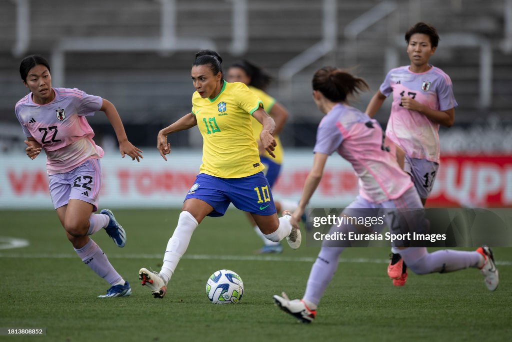 Brazil v Japan - International Women's Friendly