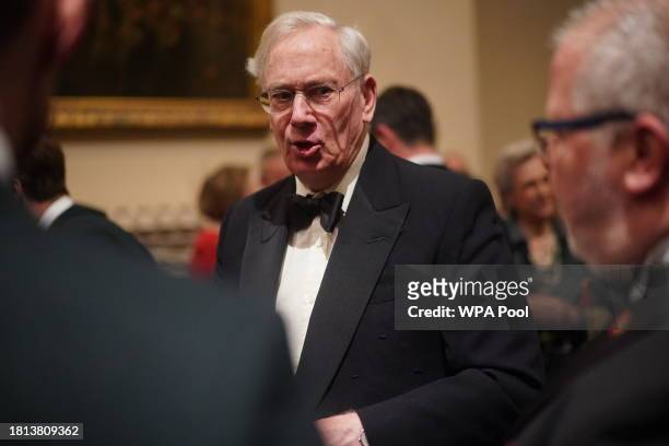 Prince Richard, Duke of Gloucester attends the Biennial RIFLES Awards Dinner at the City of London Guildhall on November 30, 2023 in London, England.