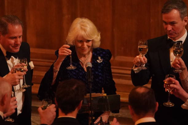 GBR: Queen Camilla Attends Biennial RIFLES Awards Dinner