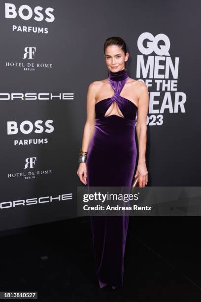 Shermine Shahrivar attends the 25th GQ Men of the Year Awards 2023 at The Tunnel on November 30, 2023 in Berlin, Germany.