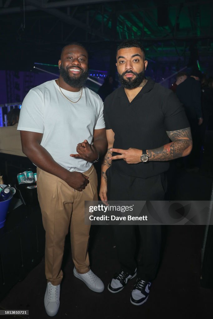 James And Fuhad Fuhad and James Duncan celebrate 2023 at Spotify Wrapped Live in