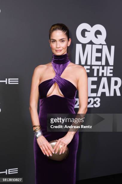 Shermine Shahrivar attends the 25th GQ Men of the Year Awards 2023 at The Tunnel on November 30, 2023 in Berlin, Germany.