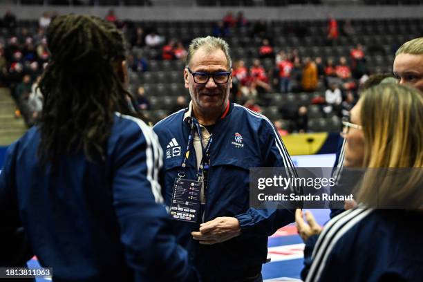 HAND BALL - WOMEN - MUNDIAL 2007 - PREPARATION - NANTES (FRA) - 27/02/2007  - PHOTO : JEAN-MARC MOUCHET / DPPI FRIENDLY GAME - FRANCE V CHINA - KATTY  PIEJOS (FRA Stock Photo - Alamy