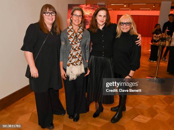 Jaime Leigh McIntosh, Elizabeth Gregory-Gruen, Jennifer Lame and Ellen Mirojnick attend a special screening and Q&A of "Oppenheimer" at Princess Anne...