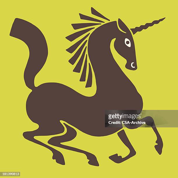 unicorn - unicorn stock illustrations