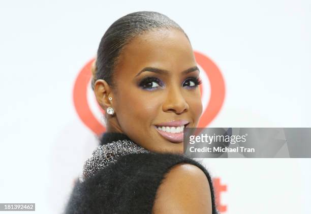Kelly Rowland arrives at the iHeartRadio Music Festival - press room held at MGM Grand Arena on September 20, 2013 in Las Vegas, Nevada.