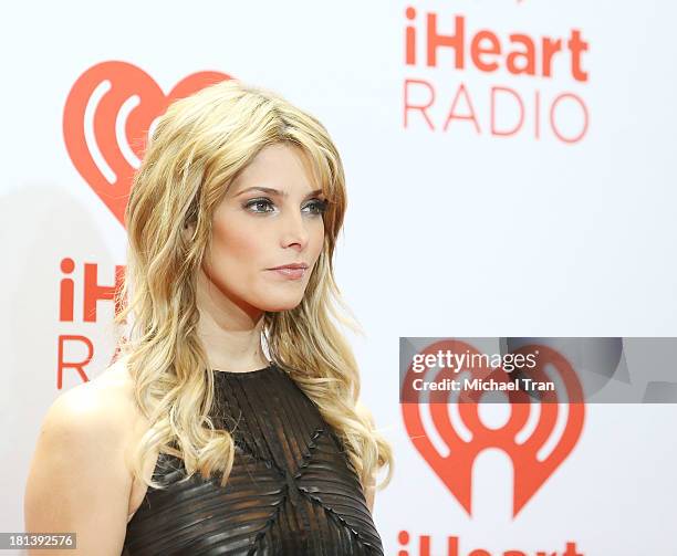 Ashley Greene arrives at the iHeartRadio Music Festival - press room held at MGM Grand Arena on September 20, 2013 in Las Vegas, Nevada.