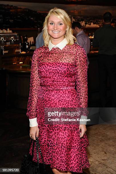 Yelena Katchen attend Heritage Auctions Kicks Off First Ever Beverly Hills Boutique Jewelry And Designer Bags Auction on September 20, 2013 in Los...