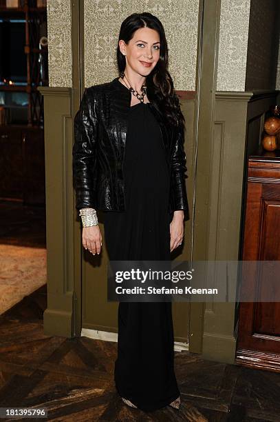 Rochelle Gores Fredston attends Heritage Auctions Kicks Off First Ever Beverly Hills Boutique Jewelry And Designer Bags Auction on September 20, 2013...