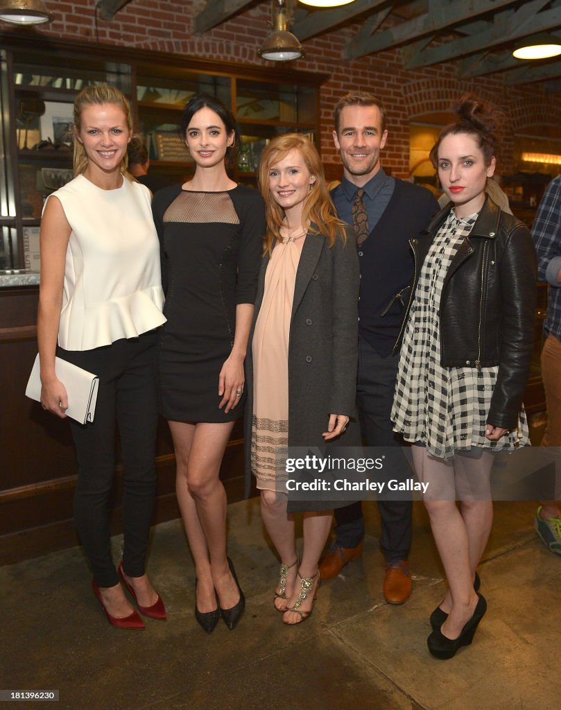 Krysten Ritter & Kimberly Van Der Beek Host Lord  Colin O'Neal Art Show At Confederacy Sponsored By OldSchoolNewRules.com