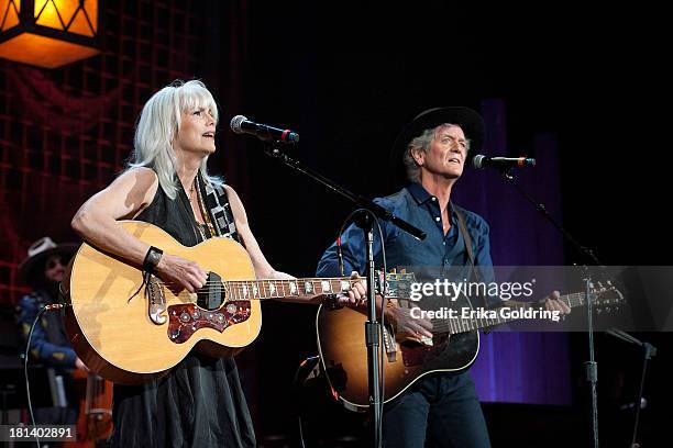 Don Was, Emmylou Harris and Rodney Crowell perform at the 12th Annual Americana Music Honors And Awards Ceremony Presented By Nissan on September 18,...