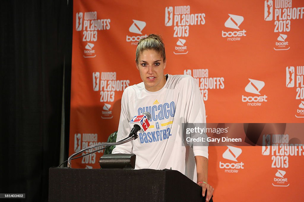 2013 WNBA Rookie of the Year, Defensive Player of the Year and Kim Perrot Sportsmanship Award presentation