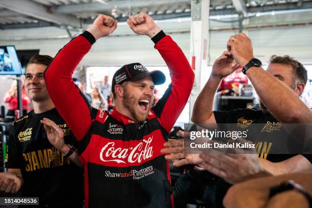 Brodie Kostecki driver of the Coca-Cola Racing Chevrolet Camaro ZL1 during the VAILO Adelaide 500, part of the 2023 Supercars Championship Series at...