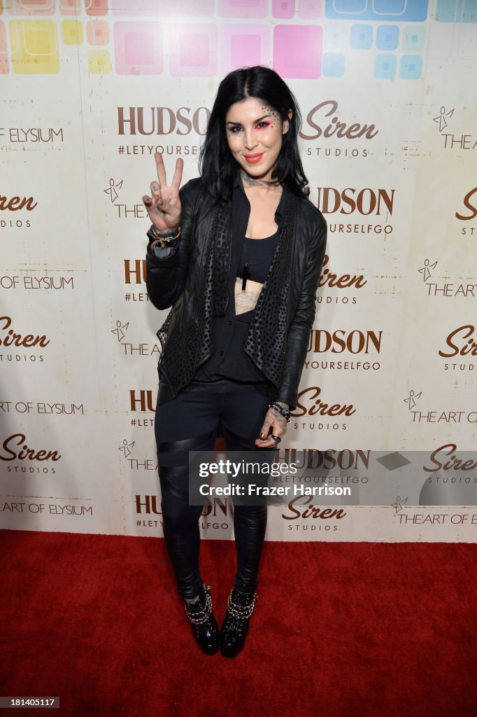 Hudson Jeans Presents The Art of Elysium's Genesis Celebrating Emerging Artists