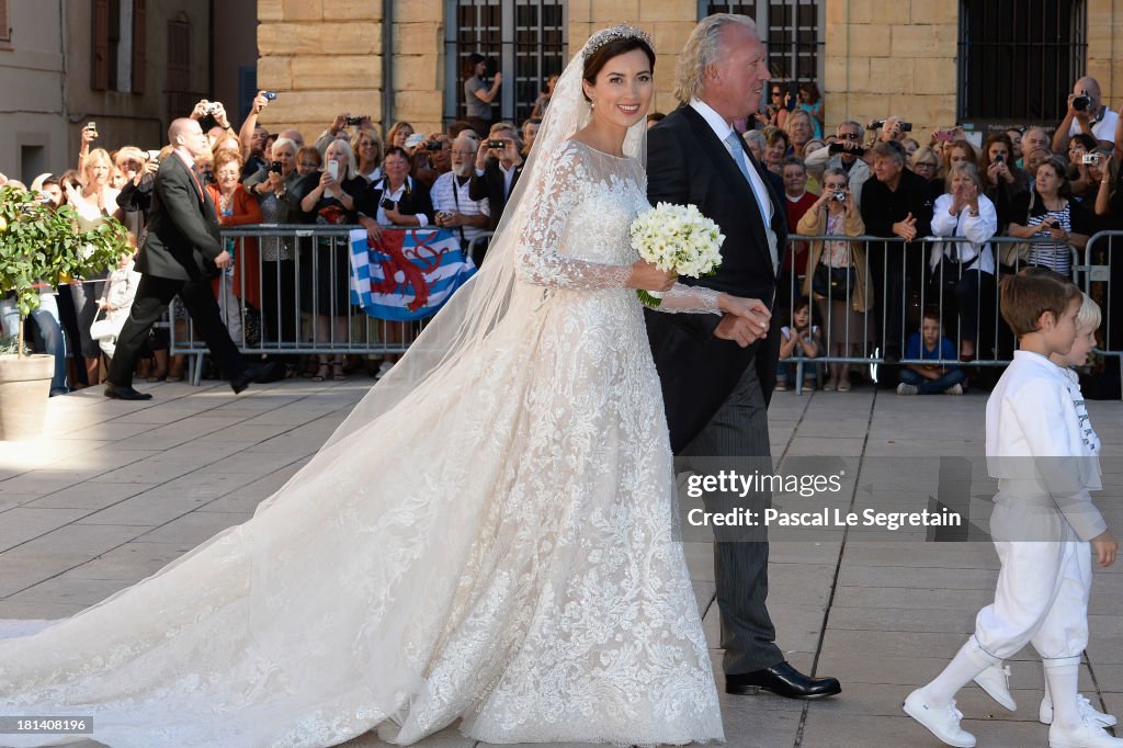 Religious Wedding Of Prince Felix Of Luxembourg & Claire Lademacher