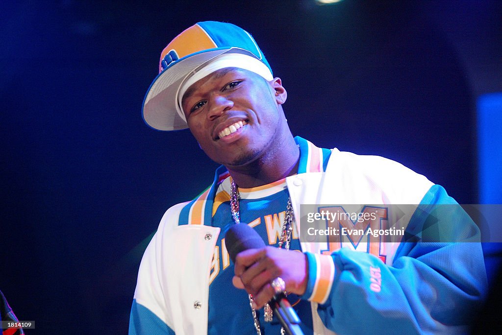 Fo Cent Rapper Rapper 50 Cent performs on MTV's Direct Effect at MTV studios... News ...
