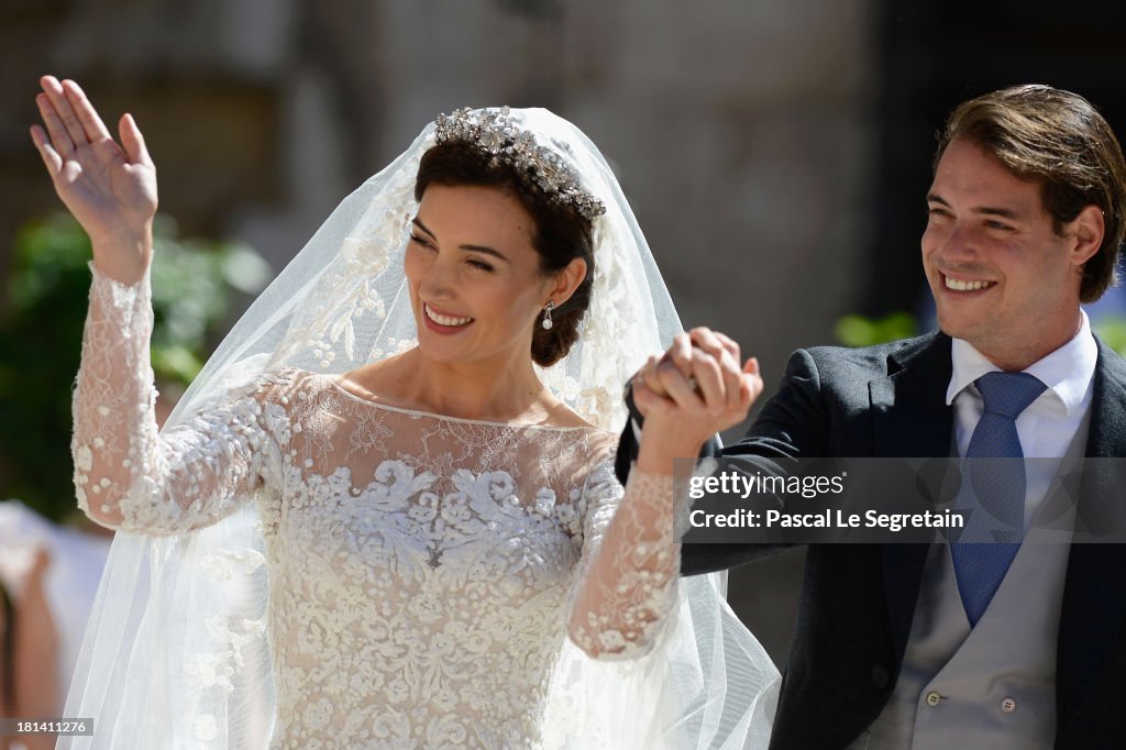 Religious Wedding Of Prince Felix Of Luxembourg & Claire Lademacher