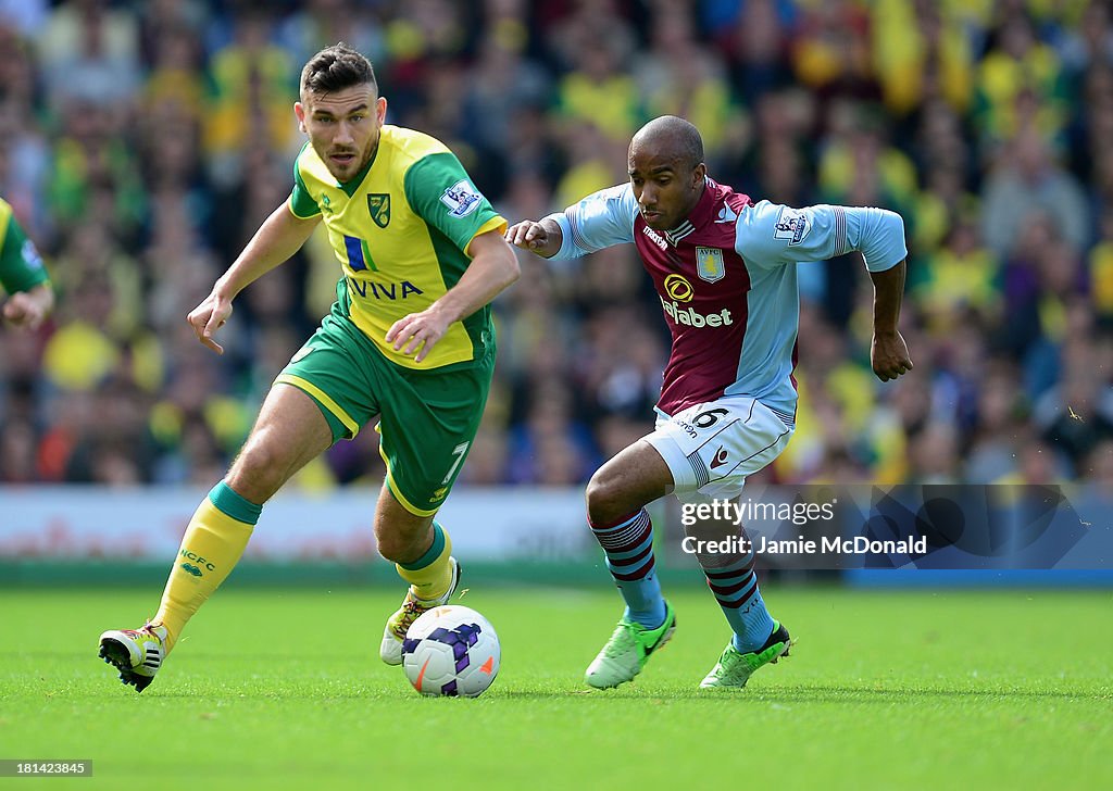 Norwich City v Aston Villa - Premier League
