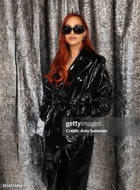 Snoh Aalegra attends the World Premiere of "Renaissance: A Film By Beyoncé" at Samuel Goldwyn Theater on November 25, 2023 in Beverly Hills,...