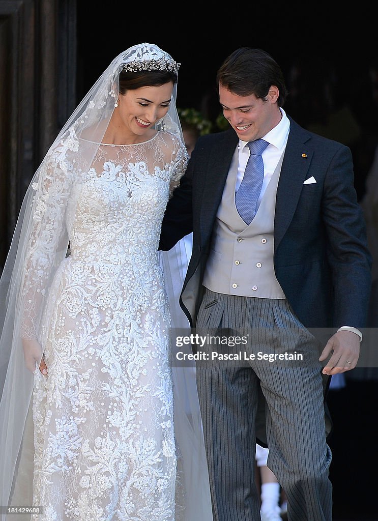 Religious Wedding Of Prince Felix Of Luxembourg & Claire Lademacher