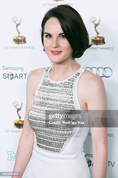 Actress Michelle Dockery arrives at the Academy of Television Arts & Sciences' 65th Primetime Emmy Awards Performer Nominee Reception at Spectra by...