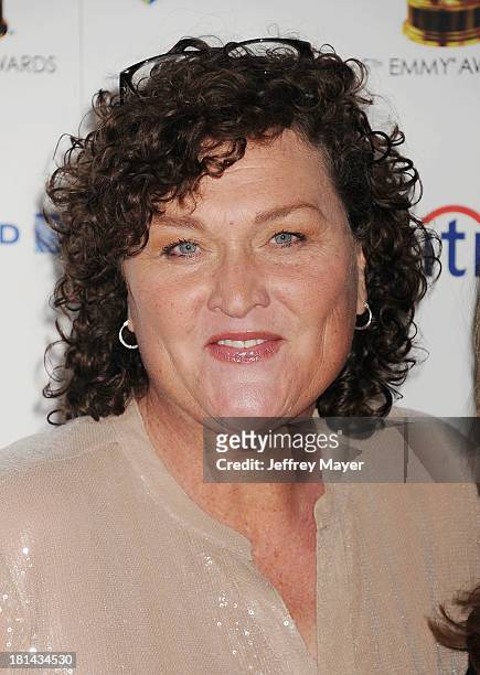 Actress Dot-Marie Jones arrives at the 65th Emmy Awards Performers Nominee Reception at Spectra by Wolfgang Puck at the Pacific Design Center on...
