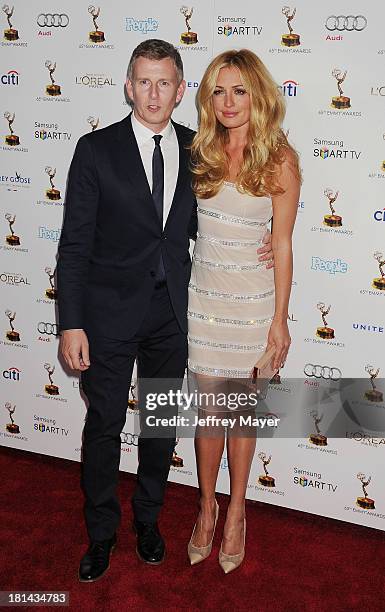 Personalities Patrick Kielty and Cat Deeley arrive at the 65th Emmy Awards Performers Nominee Reception at Spectra by Wolfgang Puck at the Pacific...