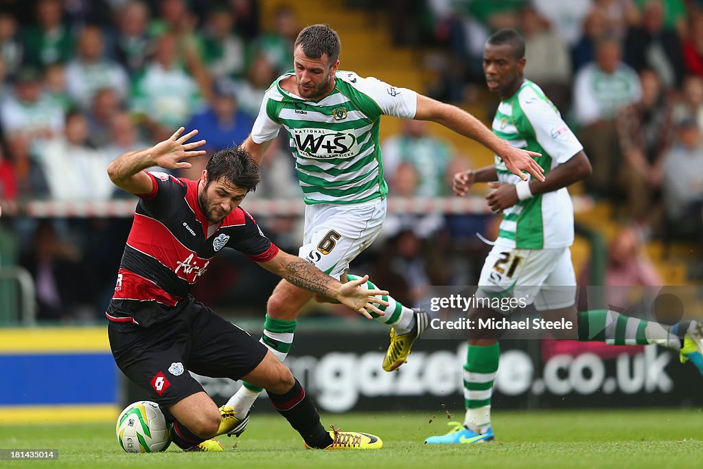 Yeovil Town v Queens Park Rangers - Sky Bet Championship