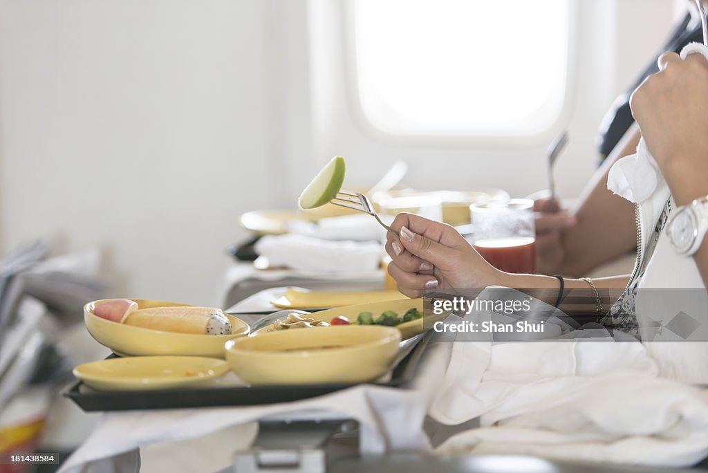 In-flight meal