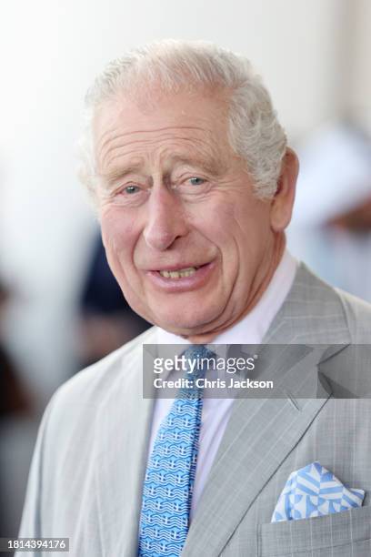 King Charles III attends the opening ceremony of the World Climate Action Summit during COP28 on December 01, 2023 in Dubai, United Arab Emirates....