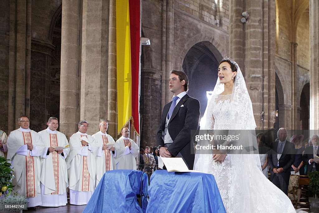 Religious Wedding Of Prince Felix Of Luxembourg & Claire Lademacher