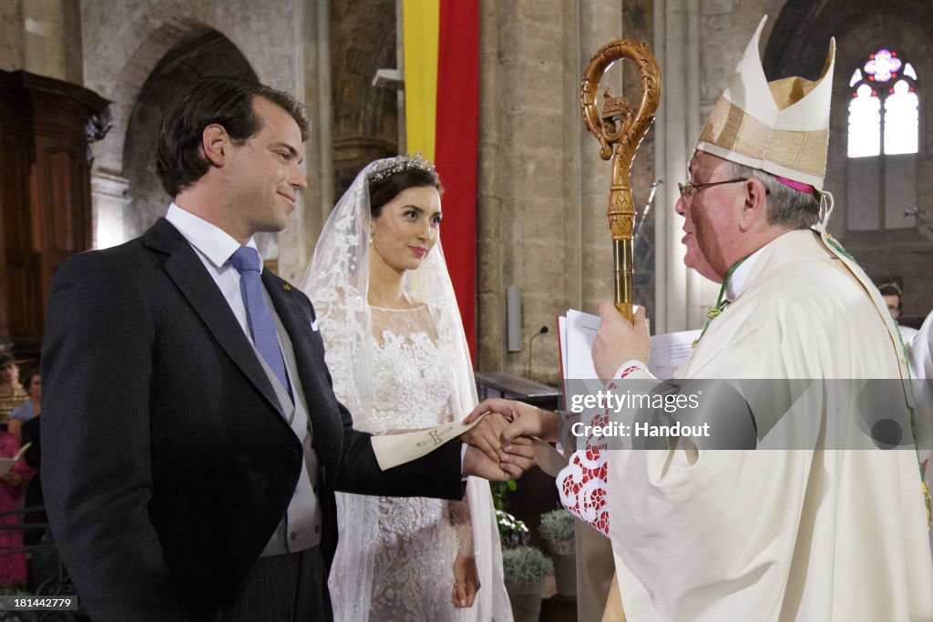 Religious Wedding Of Prince Felix Of Luxembourg & Claire Lademacher