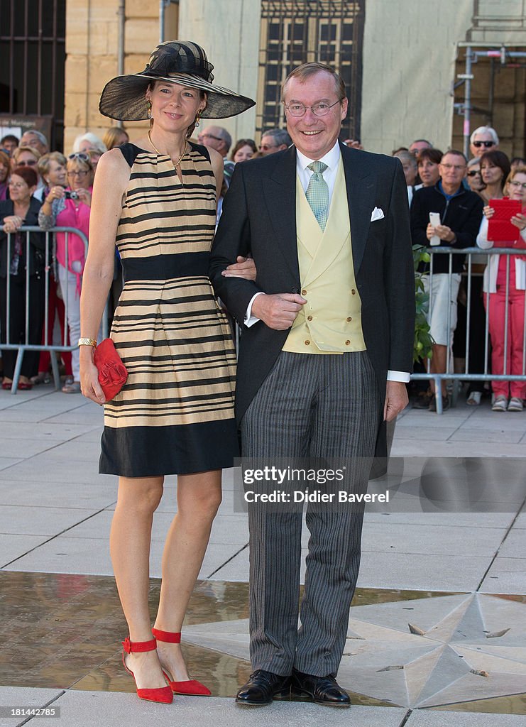 Religious Wedding Of Prince Felix Of Luxembourg & Claire Lademacher