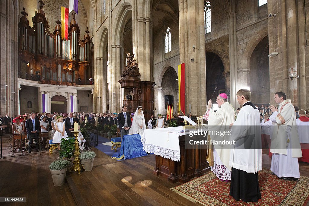 Religious Wedding Of Prince Felix Of Luxembourg & Claire Lademacher