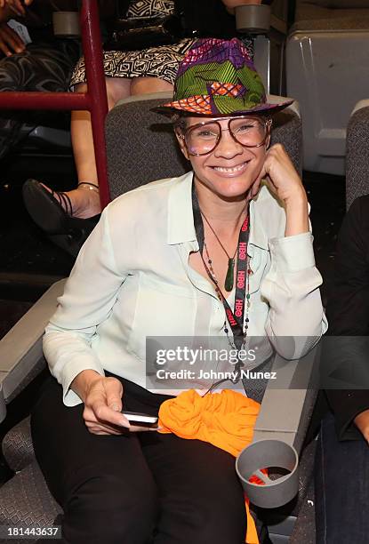 Michaela Angela Davis attends the 2013 Urban World Film Festival screening of "Finding The Funk at AMC Loews 34th Street 14 theater on September 20,...