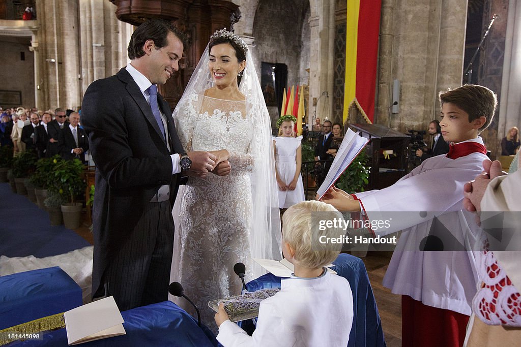 Religious Wedding Of Prince Felix Of Luxembourg & Claire Lademacher