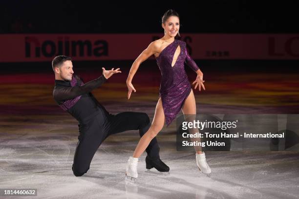 Lilah Fear and Lewis Gibson of Great Britain perform at the Gala Exhibition during the ISU Grand Prix of Figure Skating - NHK Trophy at Towa...