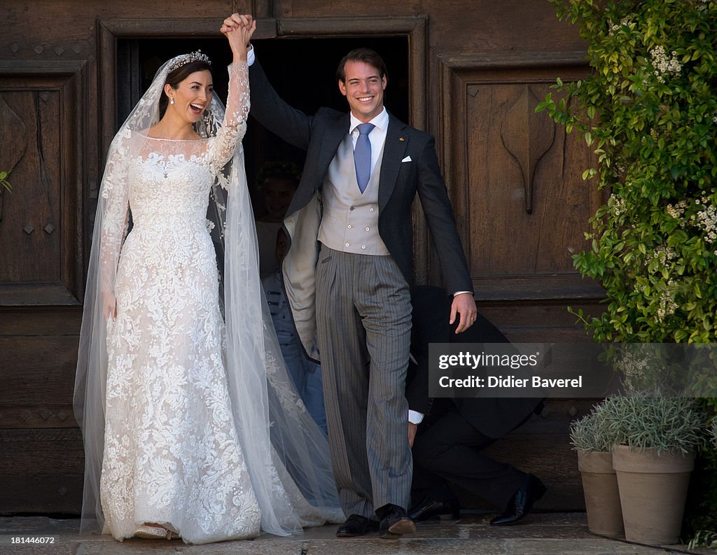 Religious Wedding Of Prince Felix Of Luxembourg & Claire Lademacher