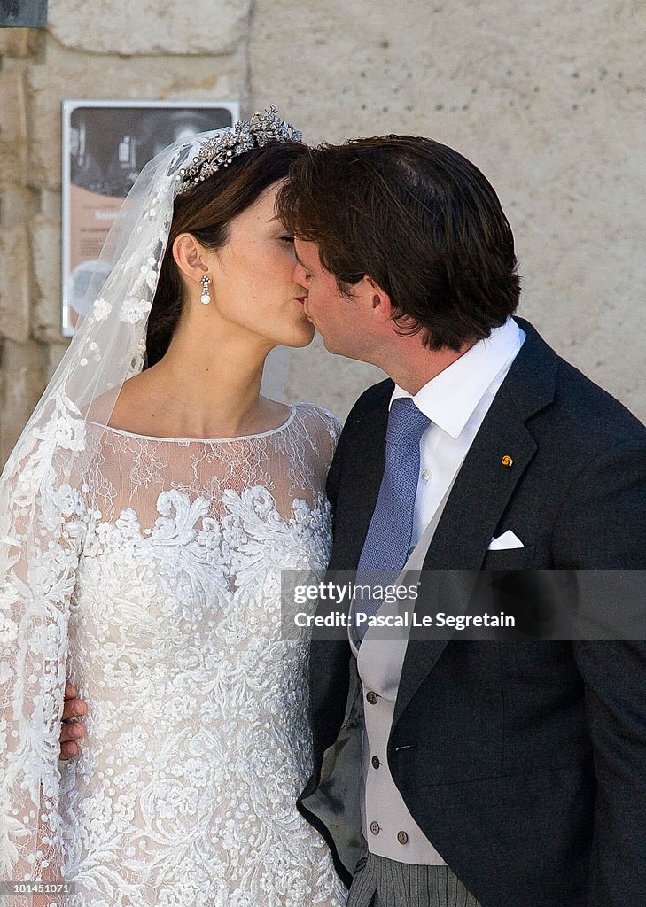 Religious Wedding Of Prince Felix Of Luxembourg & Claire Lademacher