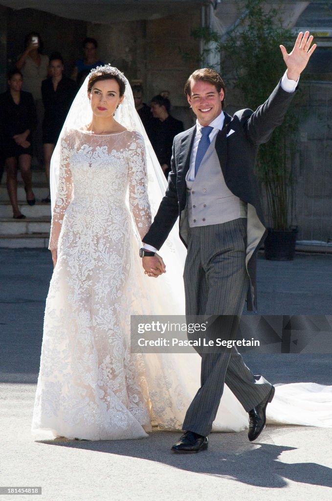 Religious Wedding Of Prince Felix Of Luxembourg & Claire Lademacher