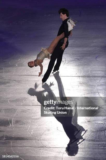 Anastasia Golubeva and Hektor Giotopoulos Moore of Australia perform at the Gala Exhibition during the ISU Grand Prix of Figure Skating - NHK Trophy...