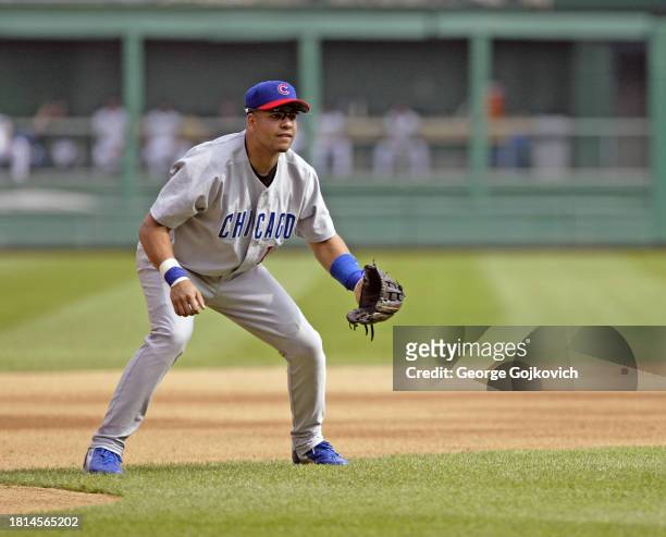 Third baseman Aramis Ramirez of the Chicago Cubs looks on from the field during a game against the Pittsburgh Pirates at PNC Park on September 21,...