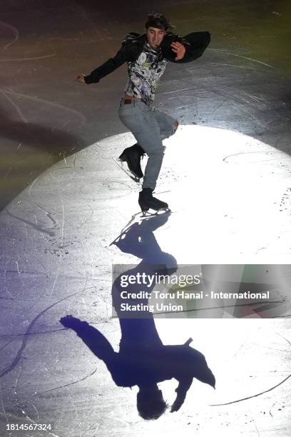 Gabriele Frangipani of Italy performs at the Gala Exhibition during the ISU Grand Prix of Figure Skating - NHK Trophy at Towa Pharmaceutical RACTAB...